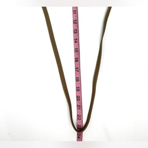 Leyla Laser Cut Envelope Clutch/Crossbody Tan NWOT - Picture 9 of 9